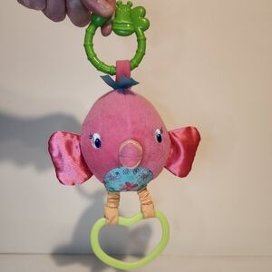 Like New Unbranded Pink Bird Baby Toy Stroller/Car Seat Accessory